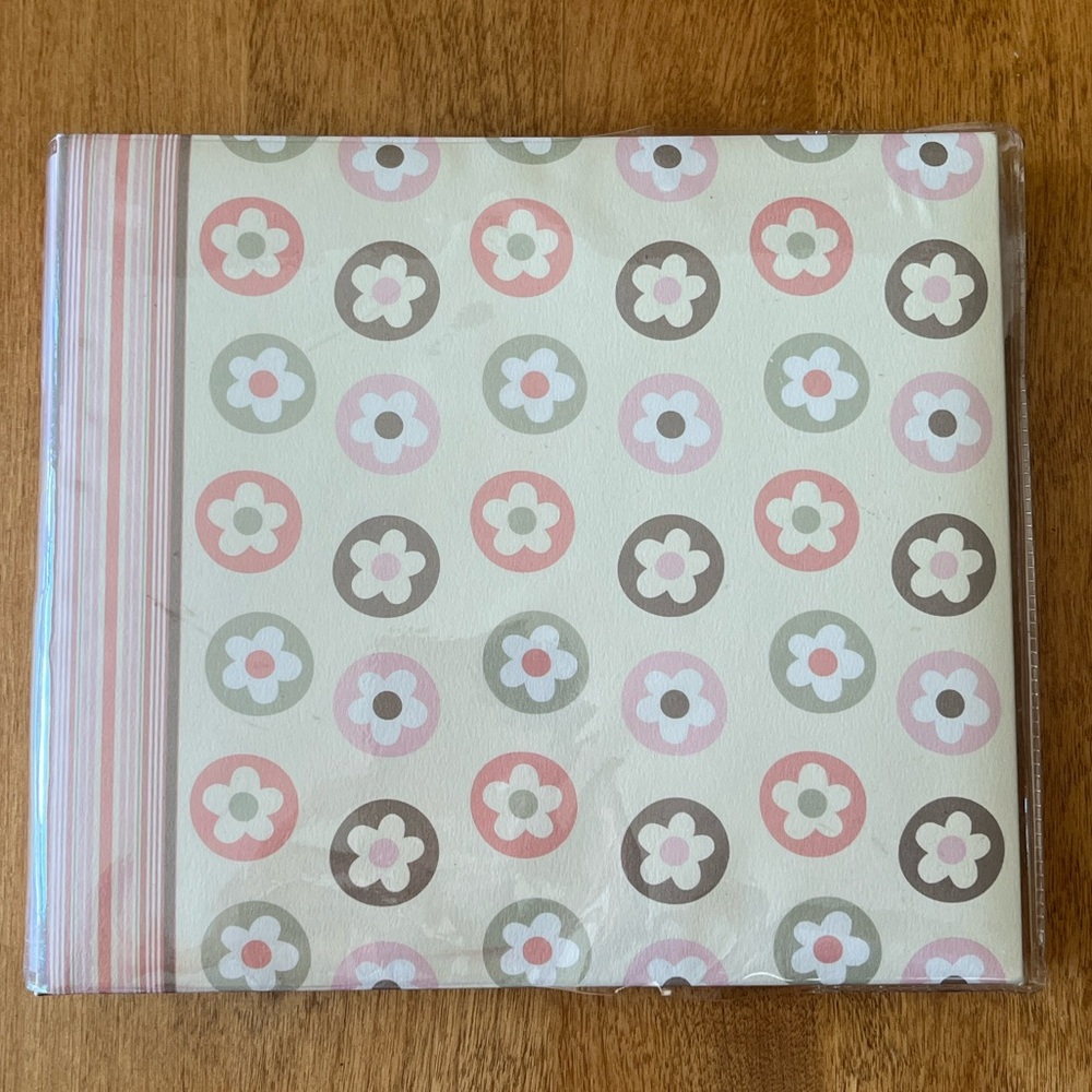 Floral Patterned Photo Album / Scrapbook